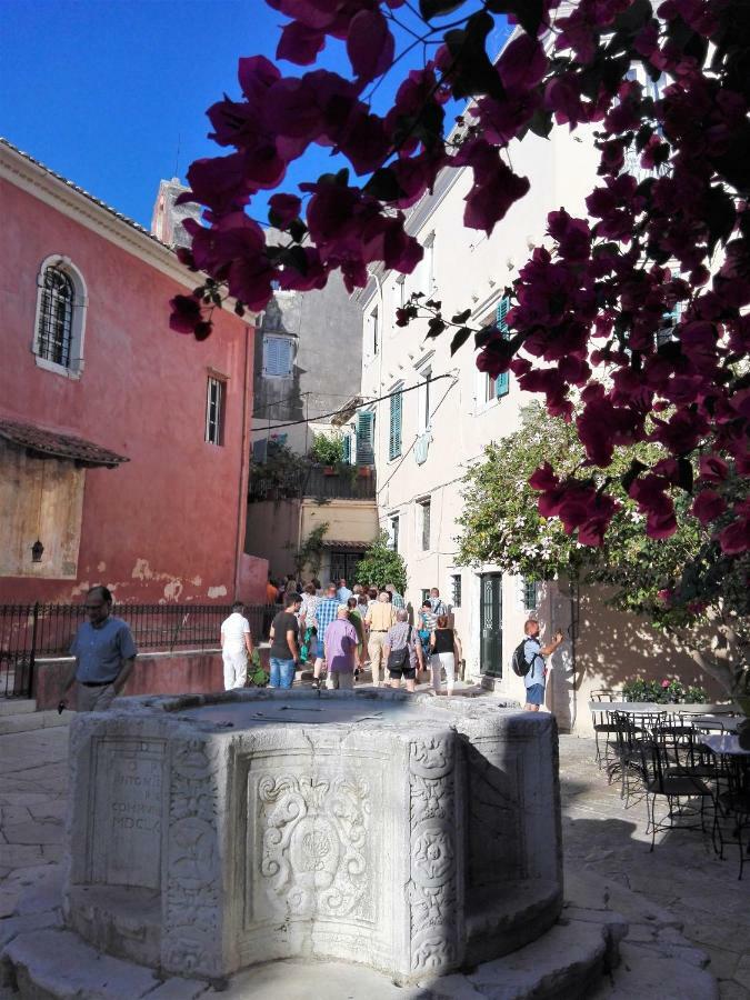 Venetian Well Cozy Apartment Corfu Old Town Eksteriør bilde