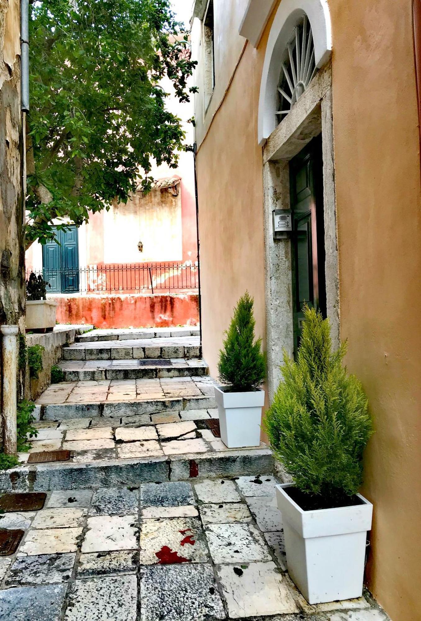 Venetian Well Cozy Apartment Corfu Old Town Eksteriør bilde
